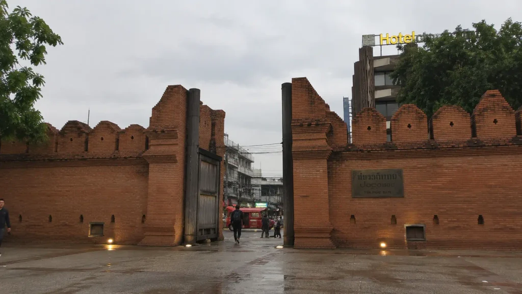 Tha Phae Gate, the historic entrance to Chiang Mai's Old City