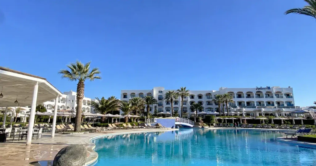 Radisson Blu Resort Hammamet pool and grounds