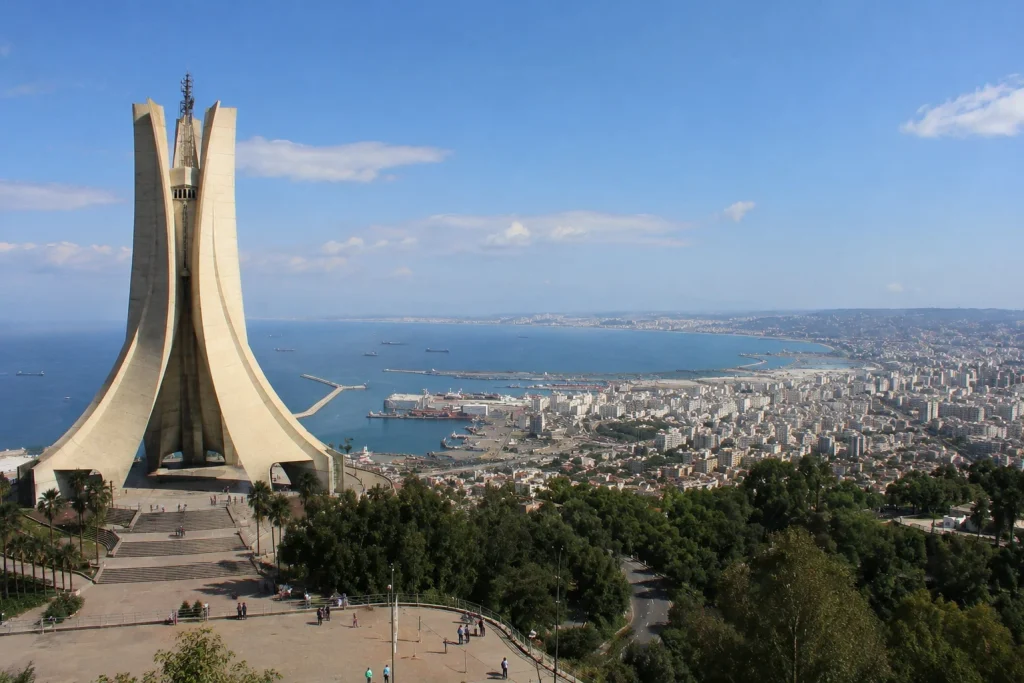 View over Algiers Bay from the Martyrs' Memorial (Maqam Echahid)