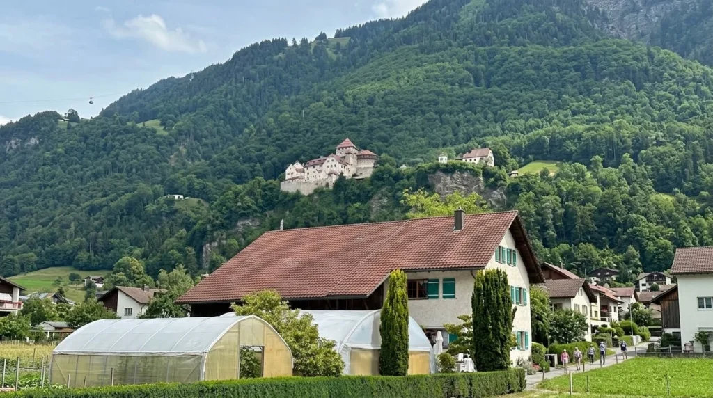 Burg Gutenberg castle near Vaduz, Liechtenstein