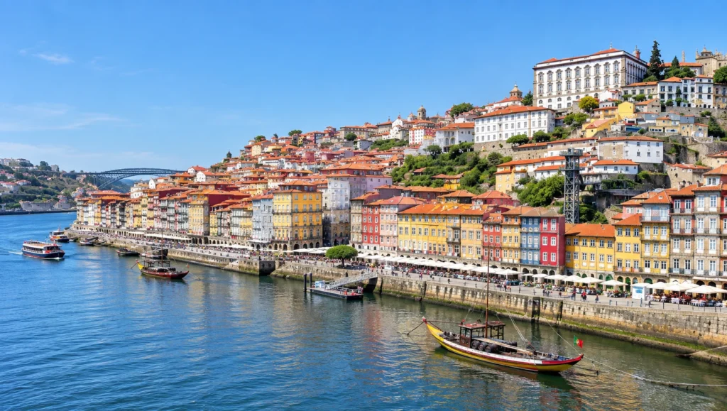Cais da Ribeira riverfront, a can't-miss stop in this Porto travel guide
