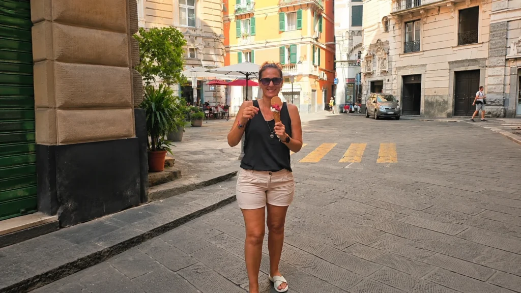 Genoa travel guide — walking the old town with gelato in hand.