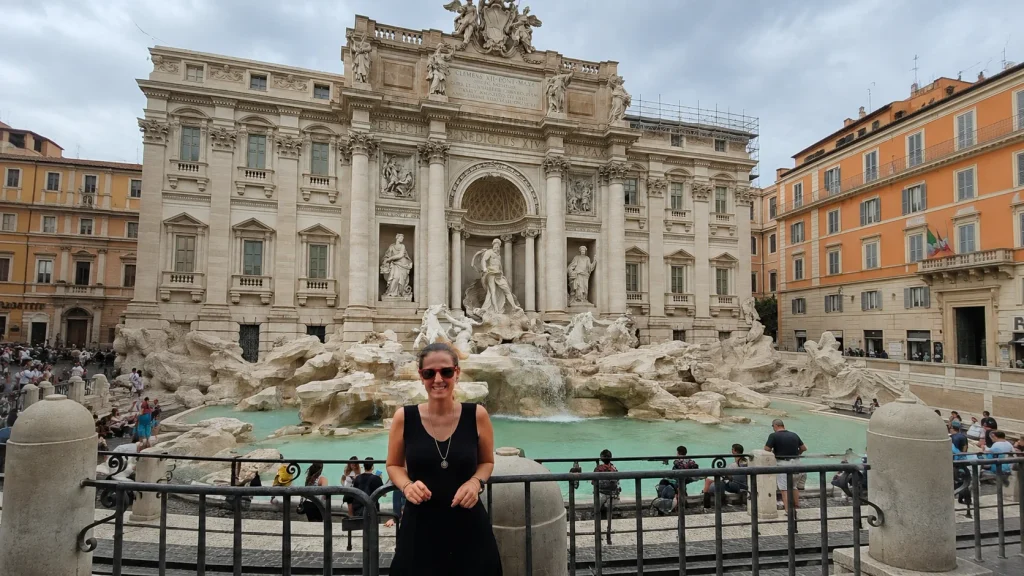 Trevi Fountain in Rome, Italy during the day