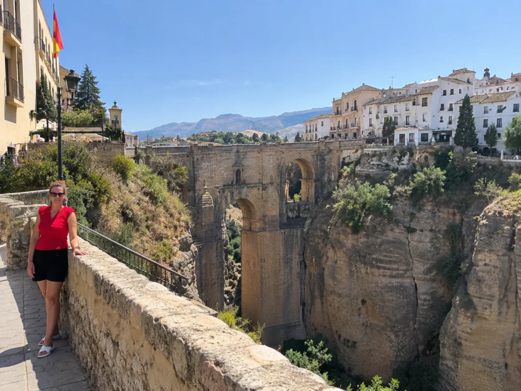 Puente Nuevo bridge in Ronda, a day trip from Malaga