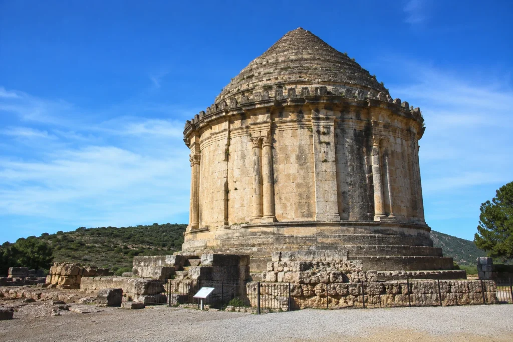 Royal Mausoleum of Mauretania, circular tomb of King Juba II