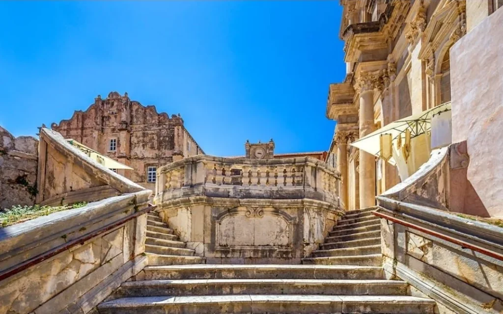 Jesuit Staircase in Dubrovnik, a popular Game of Thrones filming spot